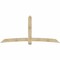 Ekena Millwork Bellingham Rough Sawn Timber Gable Bracket, Douglas Fir, 108"W x 49"H x 6"D x 6"F, 11/12 Pitch GBW108X49X0606BEL00RDF - alternate 1